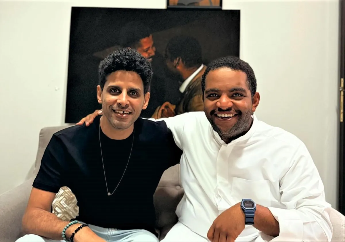 حمدي الميرغني وخالد المظفر- الصورة من حساب حمدي الميرغني على الانستغرام