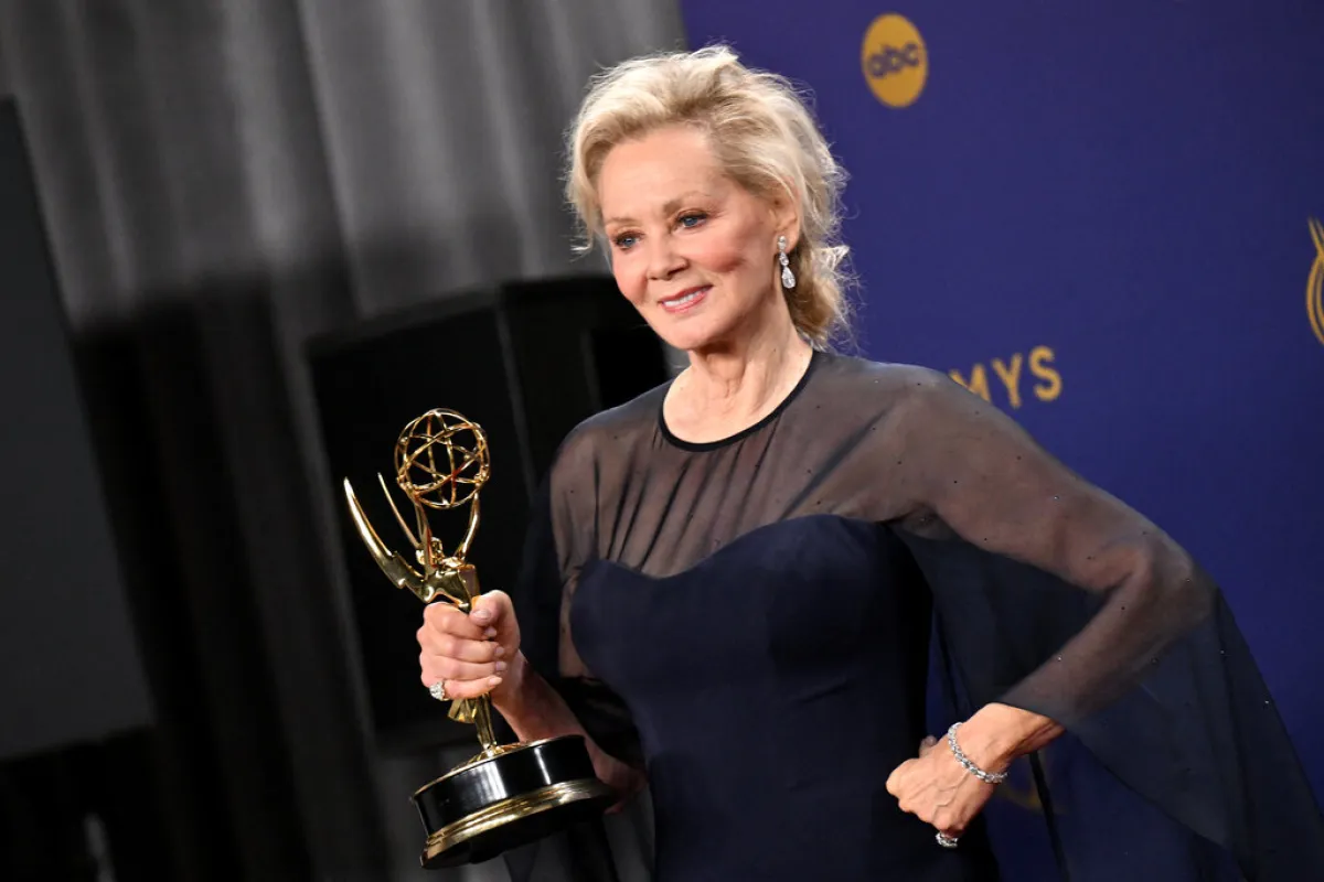 جان سمارت Jean Smart  في حفل جوائز إيمي 2024 (مصدر الصور: Robyn Beck / AFP)
