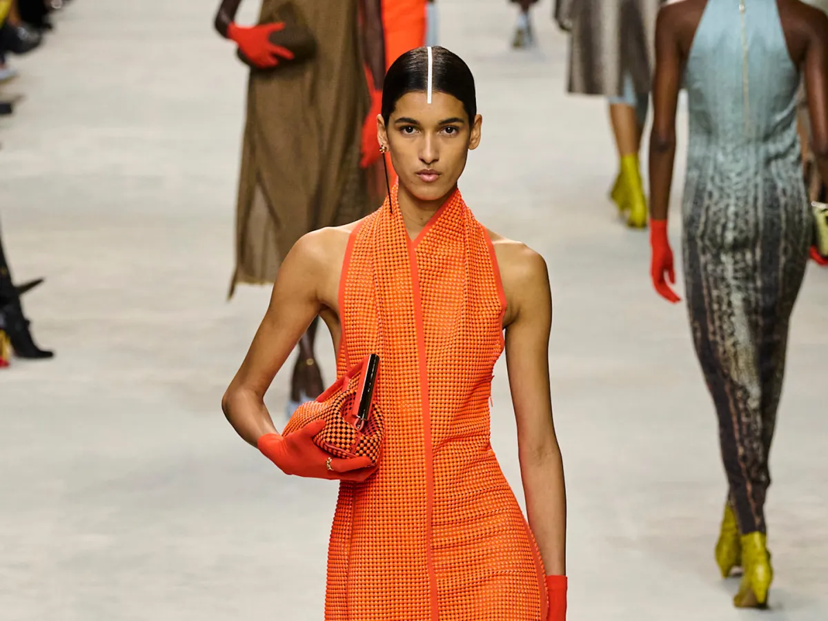 فستان من فندي Fendi - الصورة من Launchmetrics/Spotlight ©