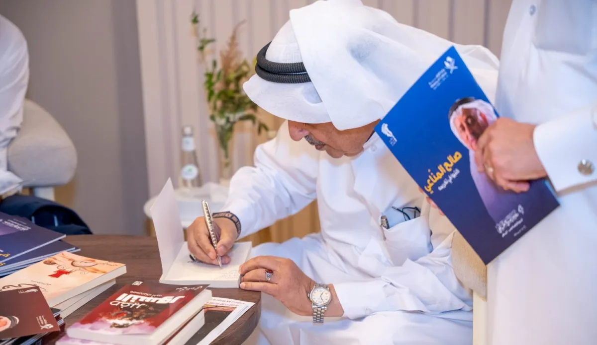 صالح المناعي  -الصورة من المركز الاعلامي لمهرجان المسرح الخليجي