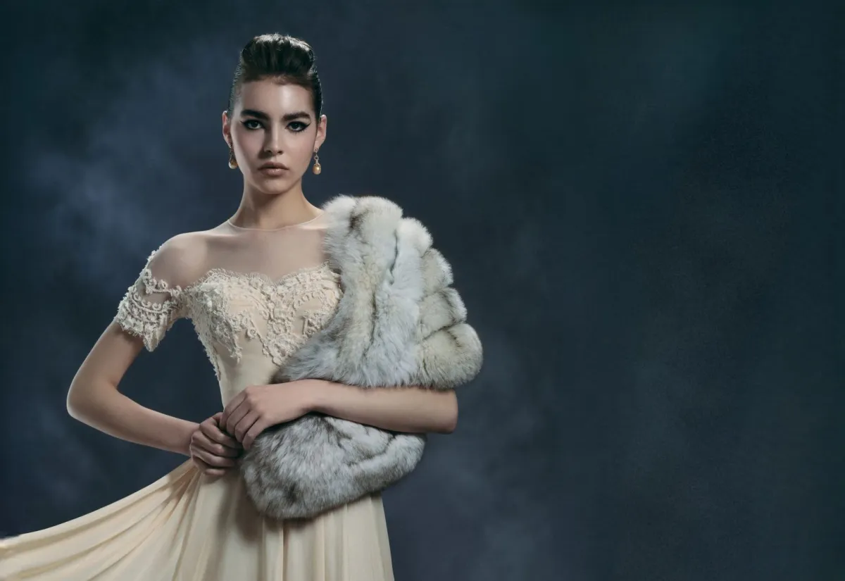 تصميم مستوحى من النجمة صوفيا لورين ساهر ضيا - الصورة من أرشيفه الخاص