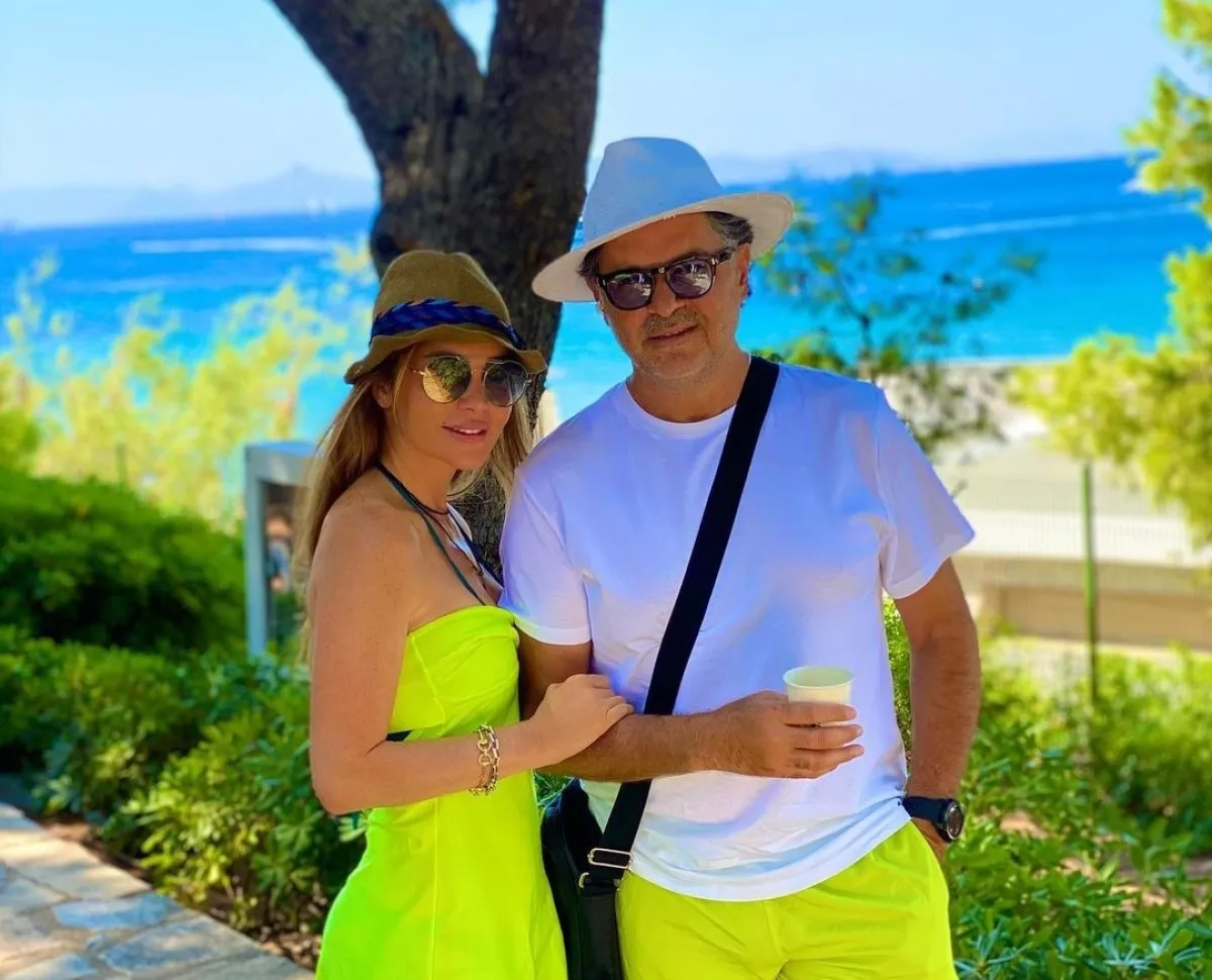 راغب علامة وزوجته جيهان علامة- الصورة من حساب راغب على إنستغرام