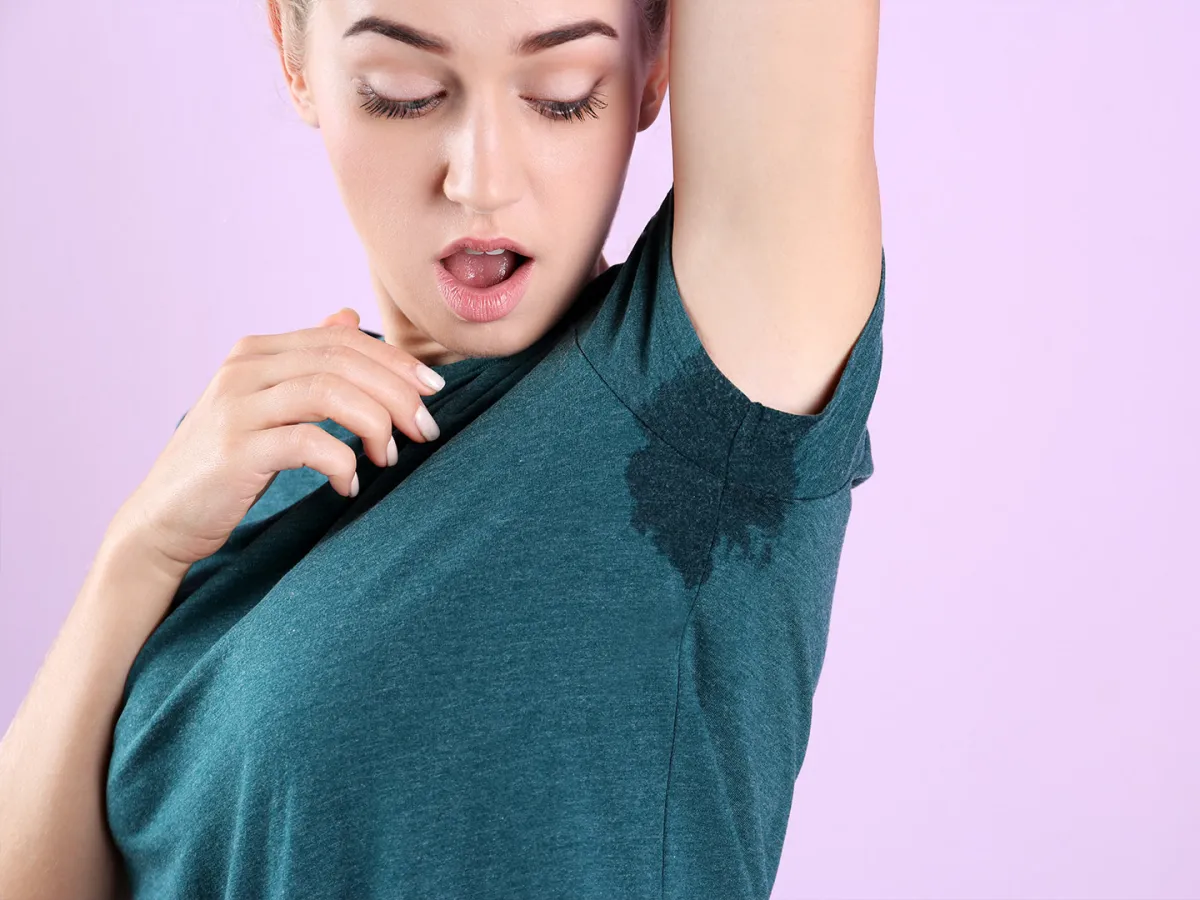 تجربتي مع فرط التعرق