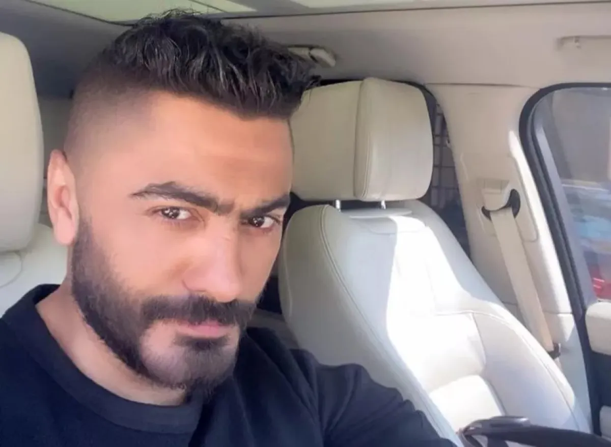 تامر حسني- الصورة من حسابه على إنستغرام