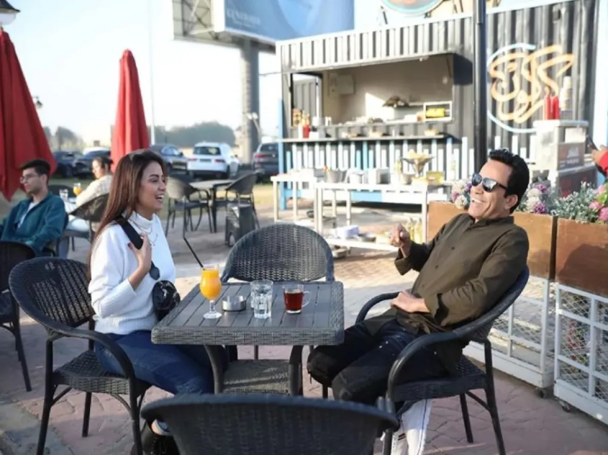 سامح حسين وسهر الصايغ -الصورة من المركز الإعلامي للفيلم