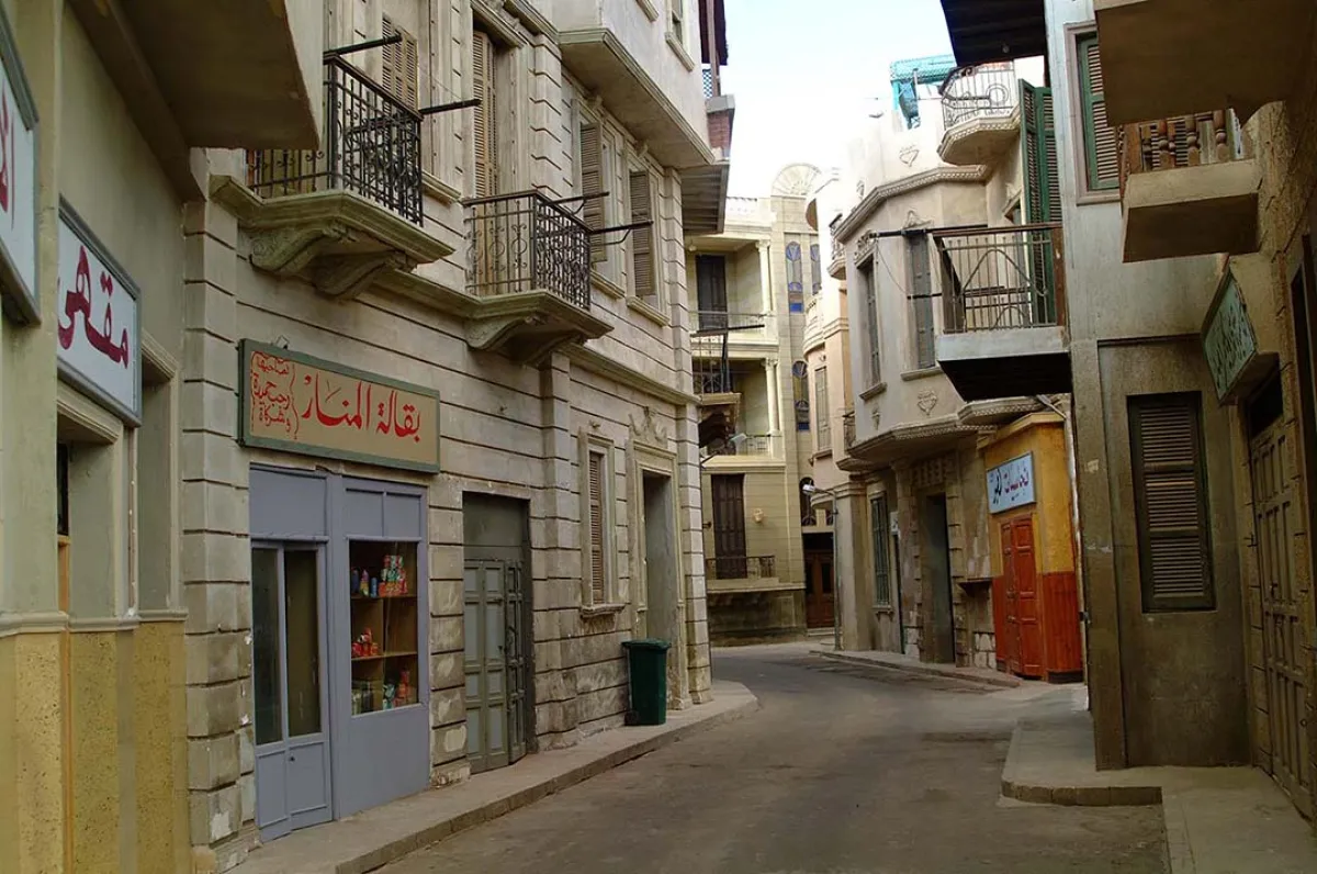 موقع الحي الشعبي- الصورة من الموقع الرسمي لمدينة الإنتاج الإعلامي