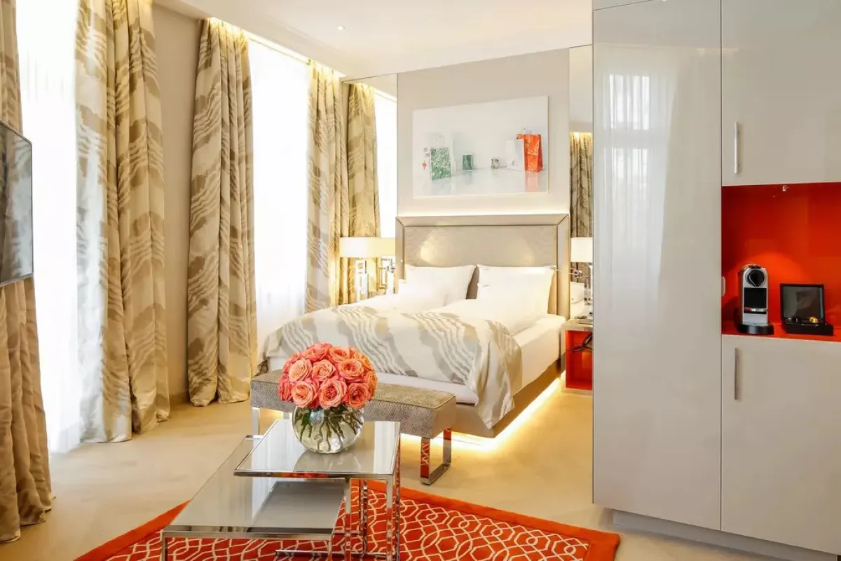 تصميم لافت في غرف فندق داس تيرول البوتيكي