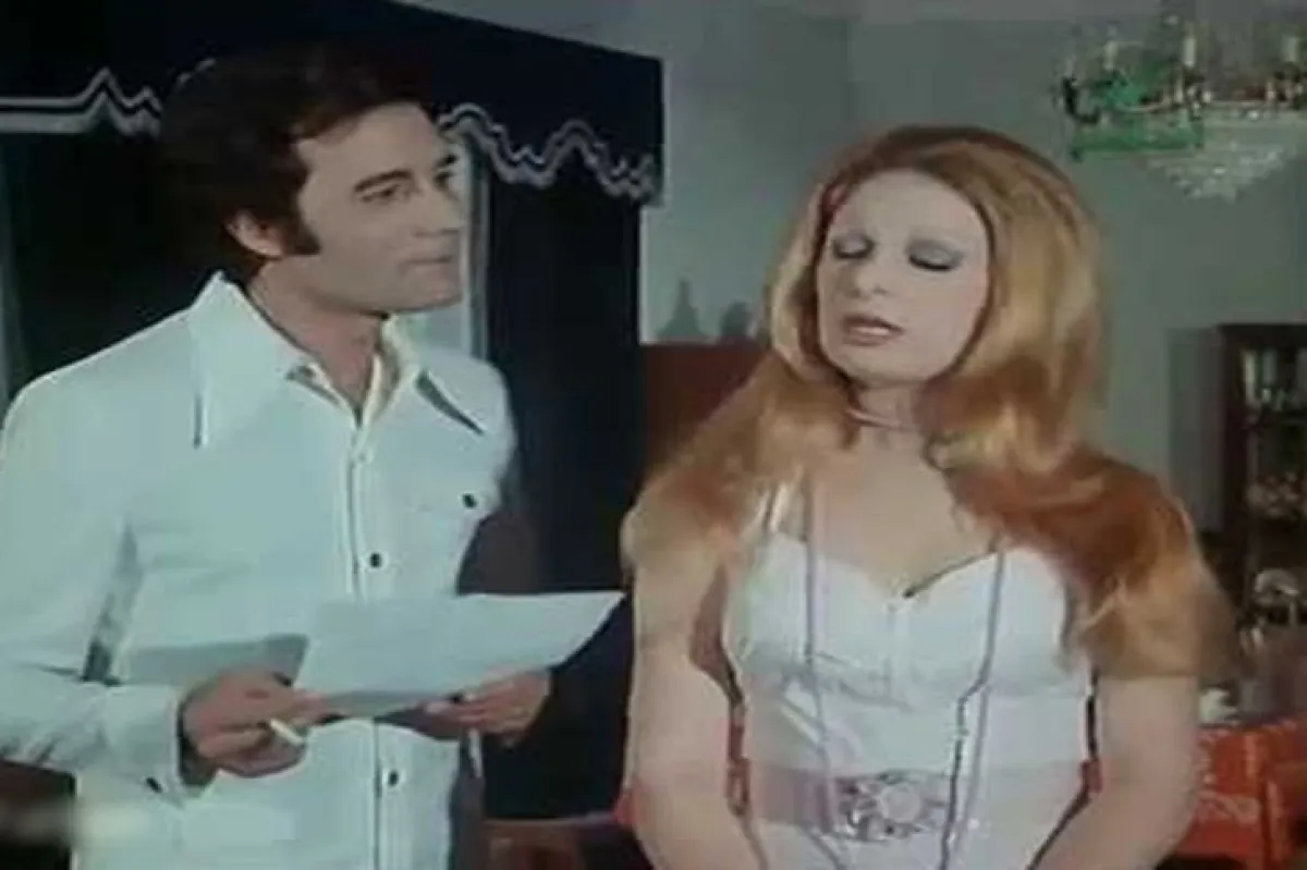 نيللي مع محمود ياسين- الصورة من أرشيف المحرر