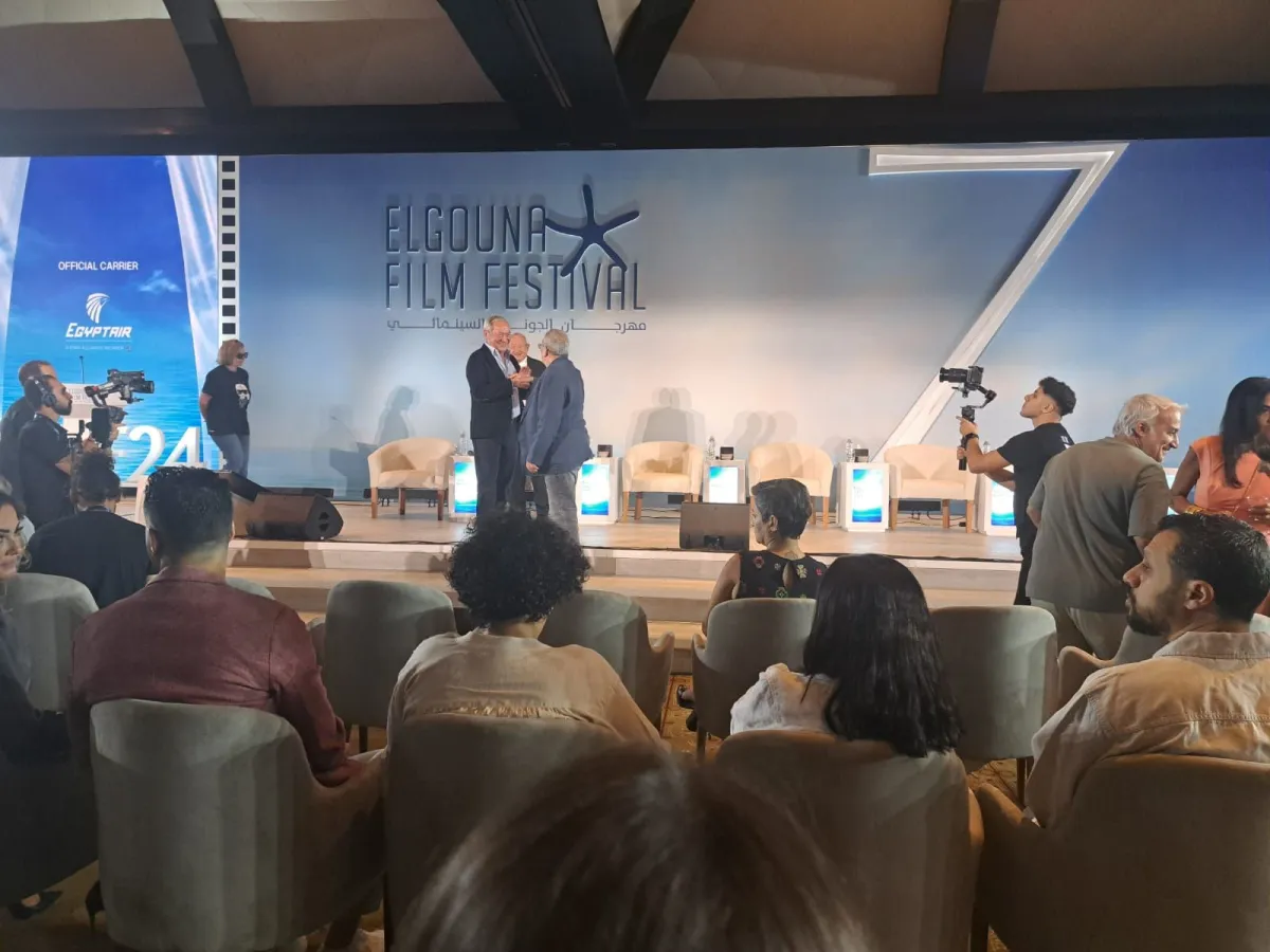 وقائع المؤتمر الصحفي للدورة السابعة من مهرجان الجونة السينمائي- الصورة خاصة بسيدتي من تصوير سيد أحمد