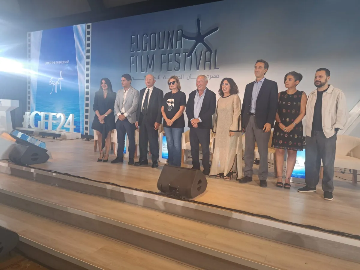 المؤتمر الصحفي لمهرجان الجونة -تصوير سيد أحمد