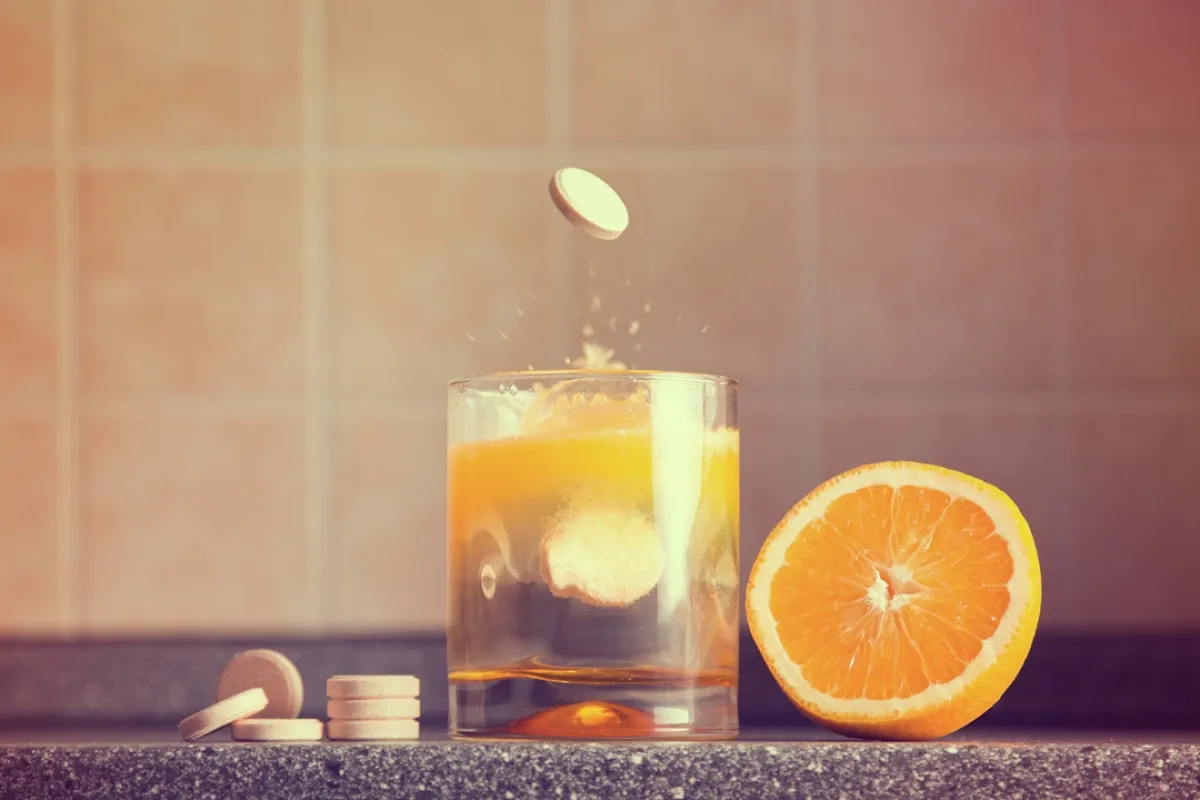 تجربتي مع الفيتامين سي