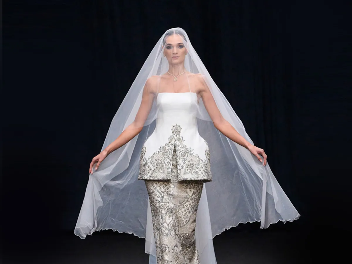 فستان زفاف من ريزمان روزيني Rizman Ruzaini - الصورة من Launchmetrics/Spotlight ©