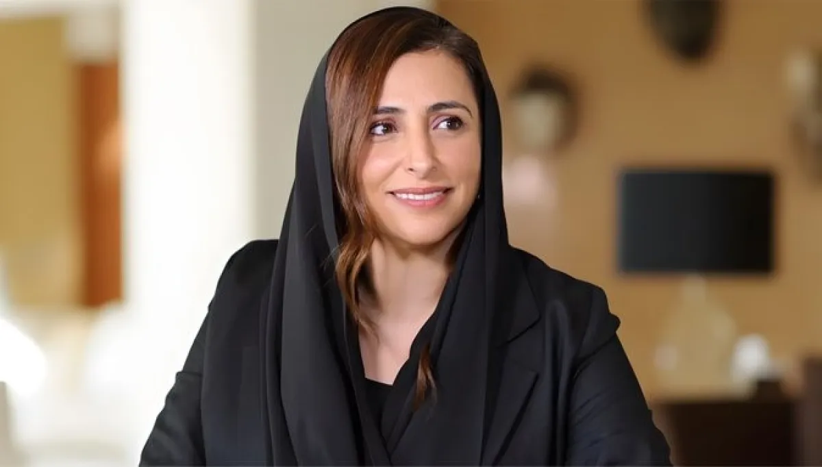 الشيخة بدور بنت سلطان القاسمي. الصورة من الحساب الرسمي للشيخة بدور على منصة x