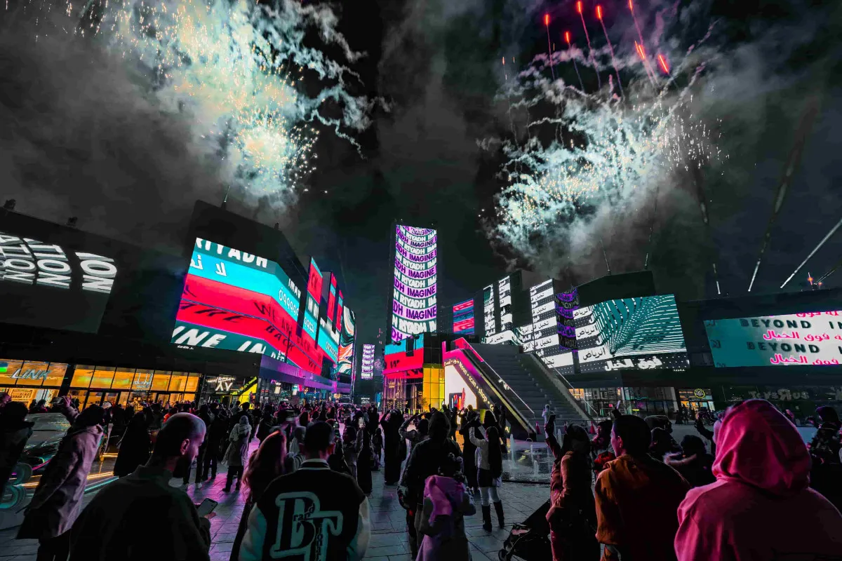 منطقة بوليفارد سيتي أحد أهم مناطق موسم الرياض - الصورة من موقع موسم الرياض على شبكة الإنترنت