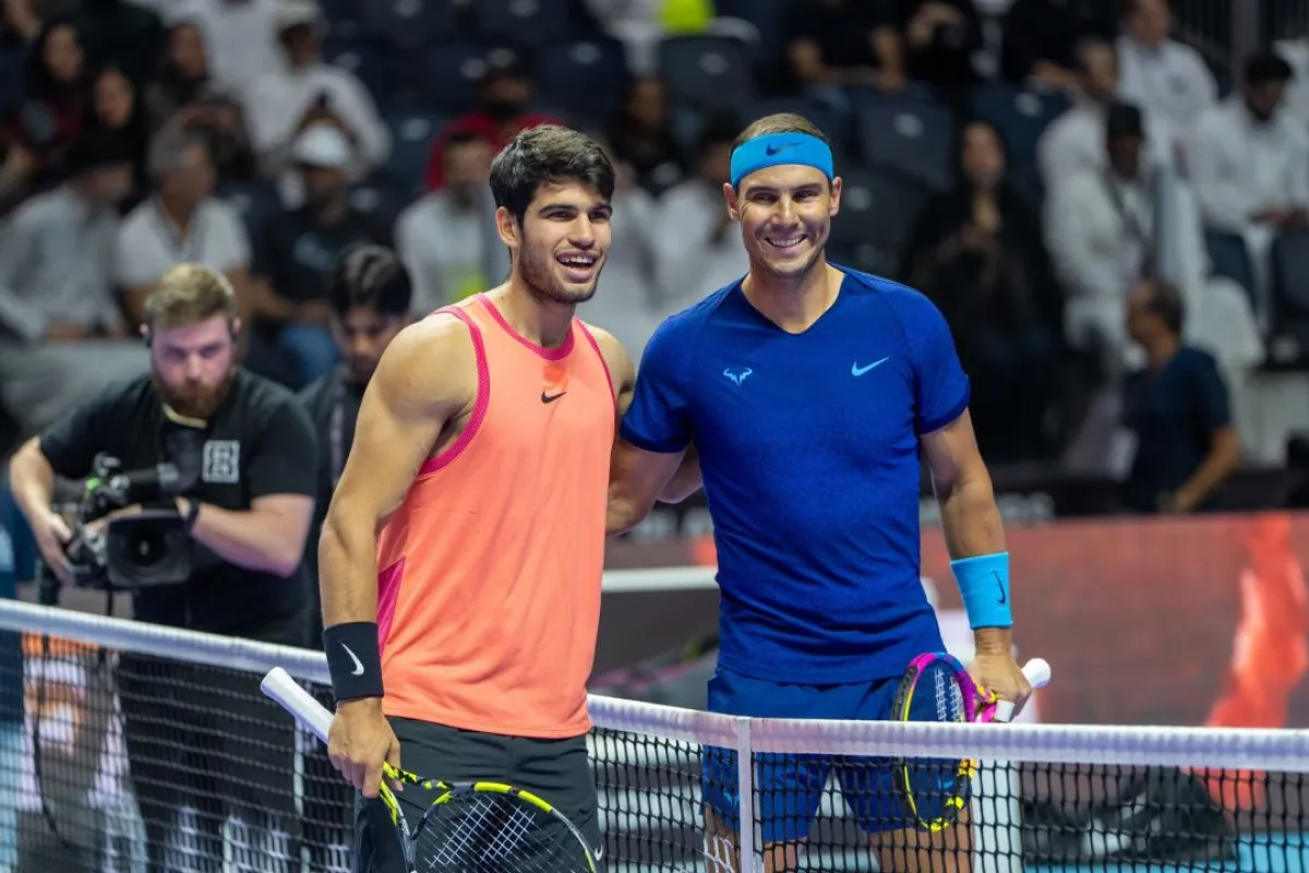 رافاييل نادال و كارلوس ألكاراز