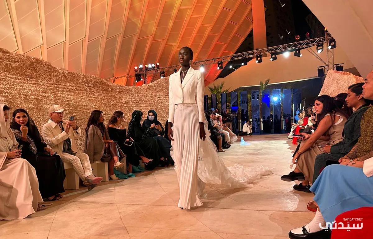 أسبوع الأزياء في الرياض، عرض المصممة هنيدة الصيرفي، تصوير عبير بو حمدان