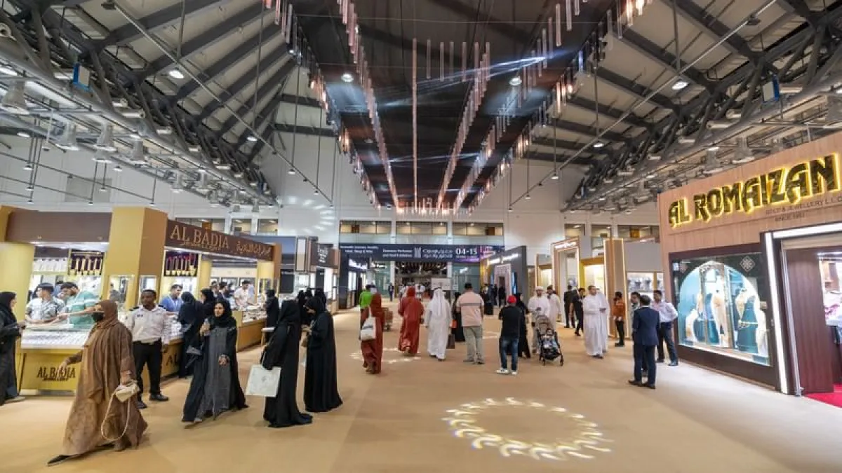 معرض الشرق الأوسط للساعات والمجوهرات. الصورة من wam