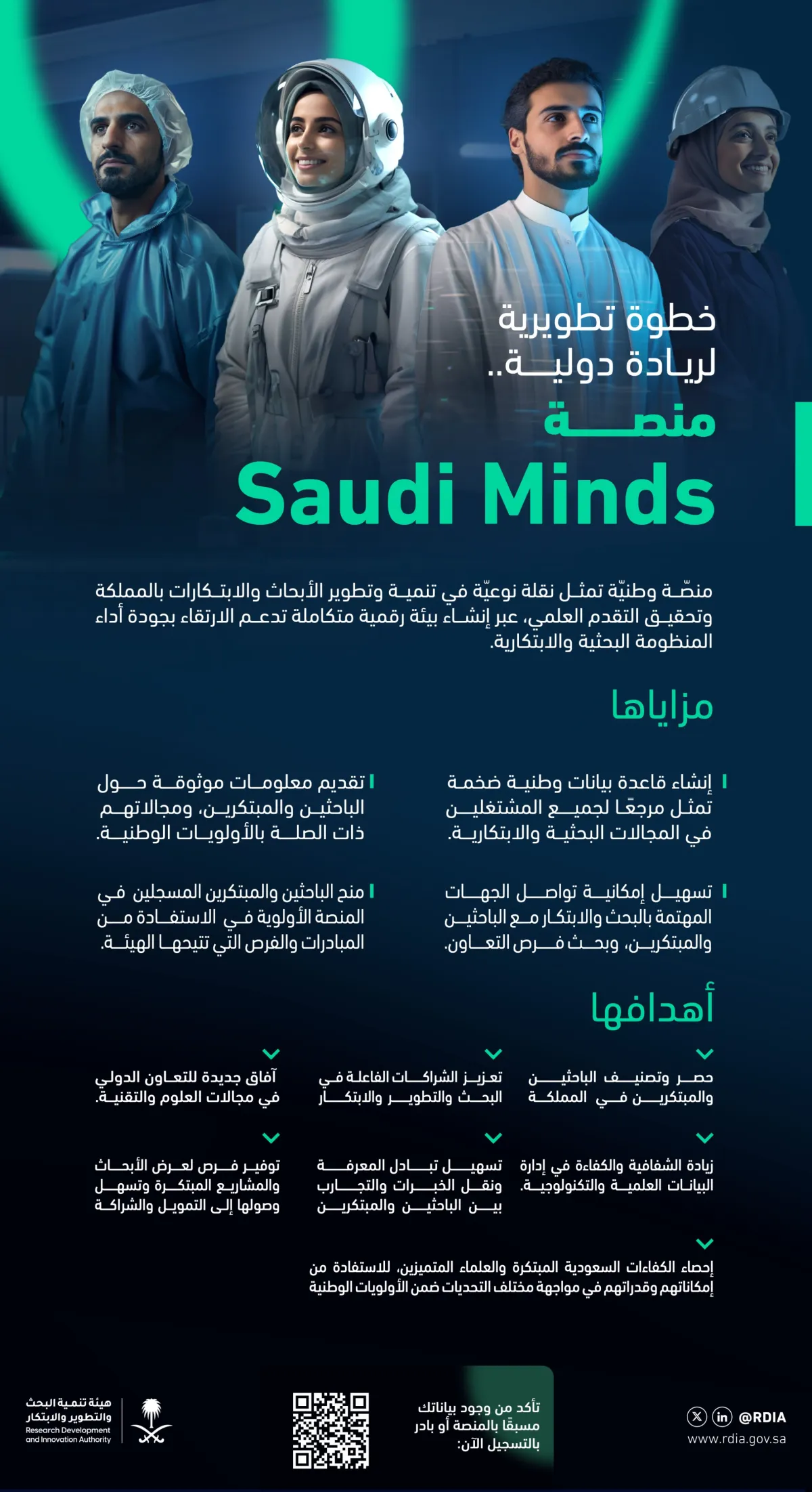 إطلاق هيئة تنمية البحث والتطوير والابتكار, مصدر الصوره - حساب الهيئة على منصة إكس