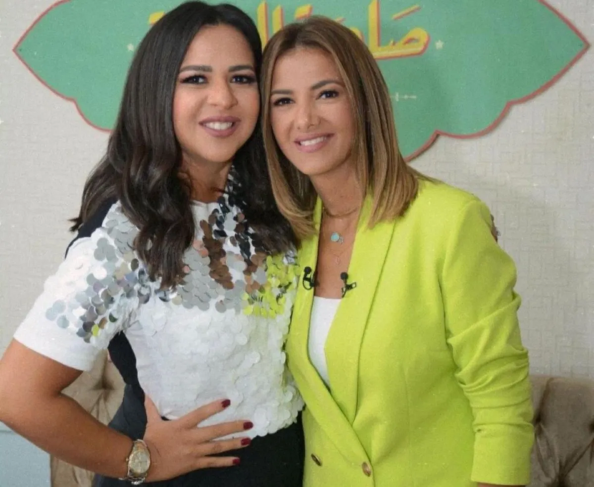 إيمي سمير غانم مع شقيقتها دنيا - الصورة من حساب إيمي على إنستغرام