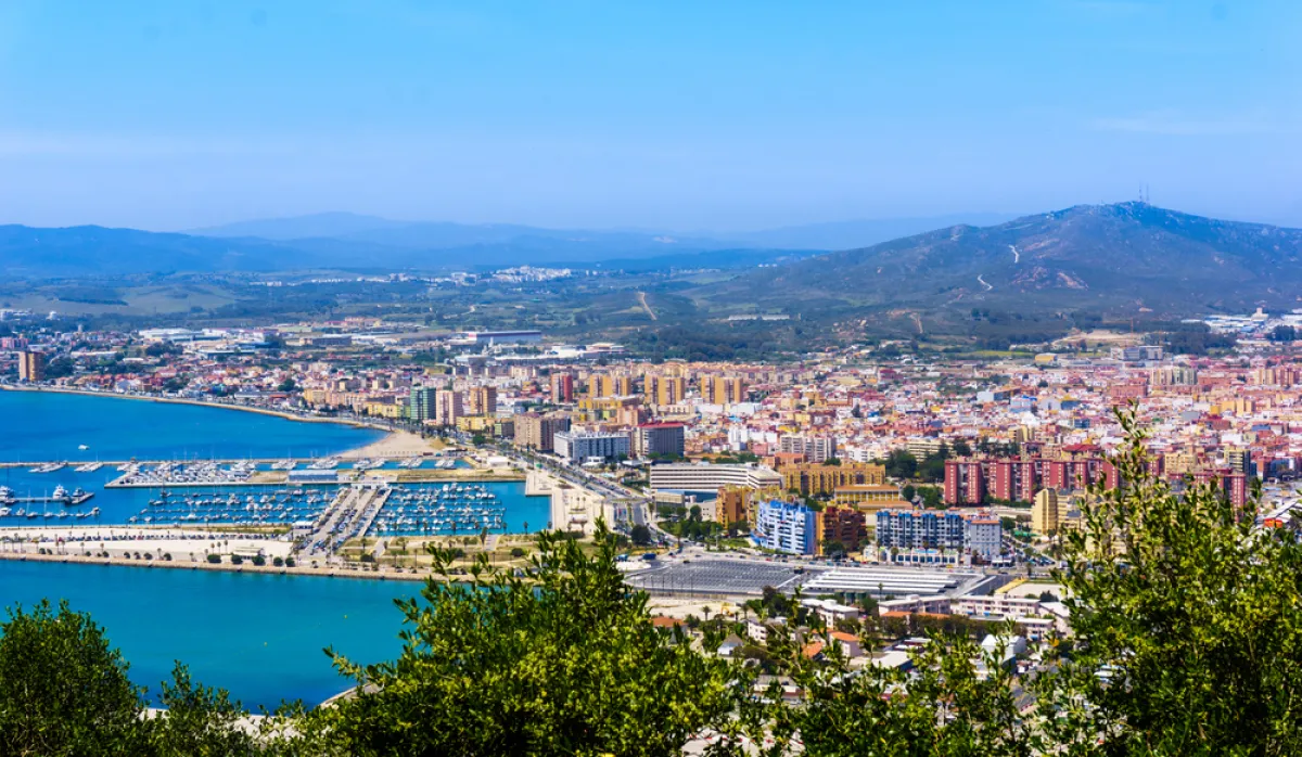 لقطة لإحدى المدن الخلابة في إسبانيا