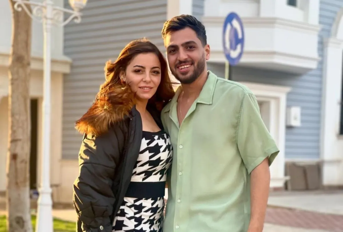 وليد سامي وإلهام عبد البديع - الصورة من صفحته على إنستغرام