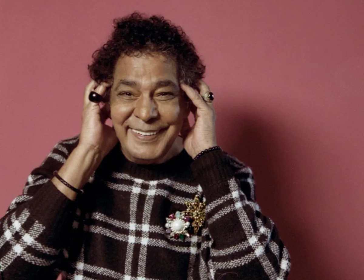 محمد منير الصورة من حسابه الرسمي على إنستغرام