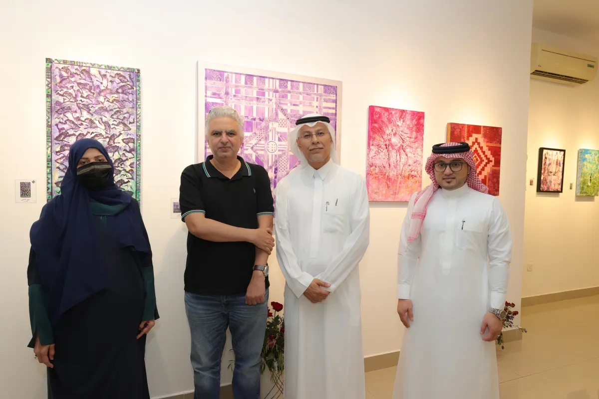 معرض فني للدكتورة إلهام ريس