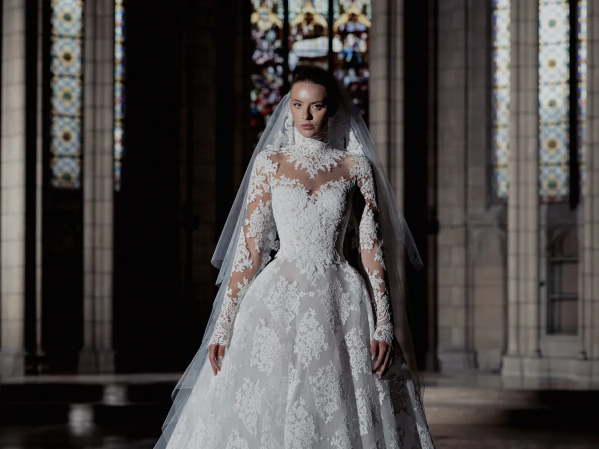 فستان زفاف من زهير مراد Zuhair Murad - الصورة من Launchmetrics/Spotlight ©