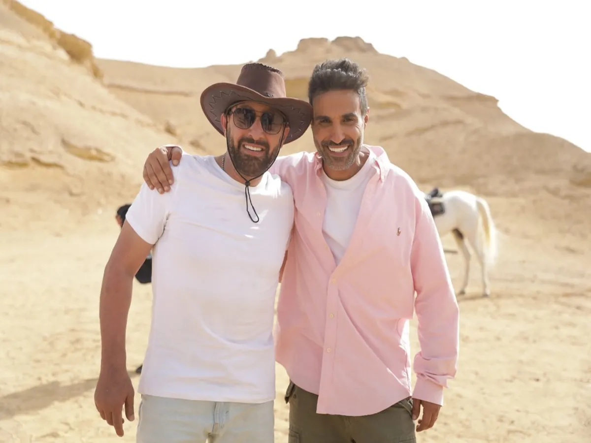 أحمد السقا وأحمد فهمي - الصورة من المكتب الإعلامي لـ أحمد السقا