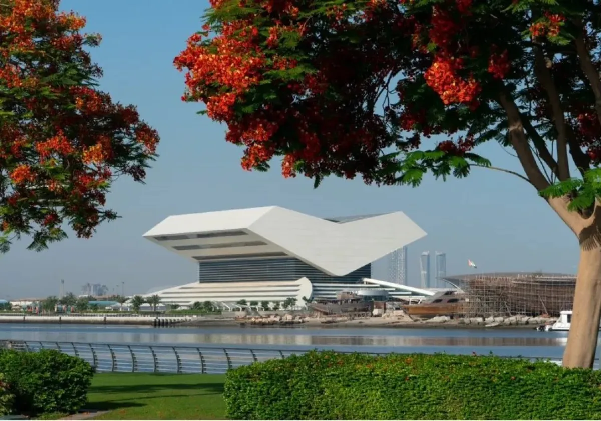 مكتبة محمد بن راشد. الصورة من مكتب دبي الإعلامي