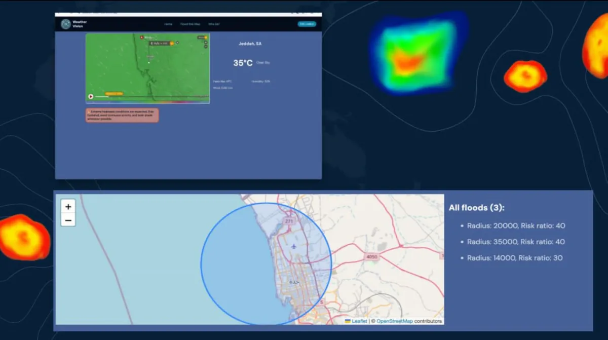 مشروع لمعالجة تحديات الفيضانات المفاجئة بالتقنيات المتقدمة