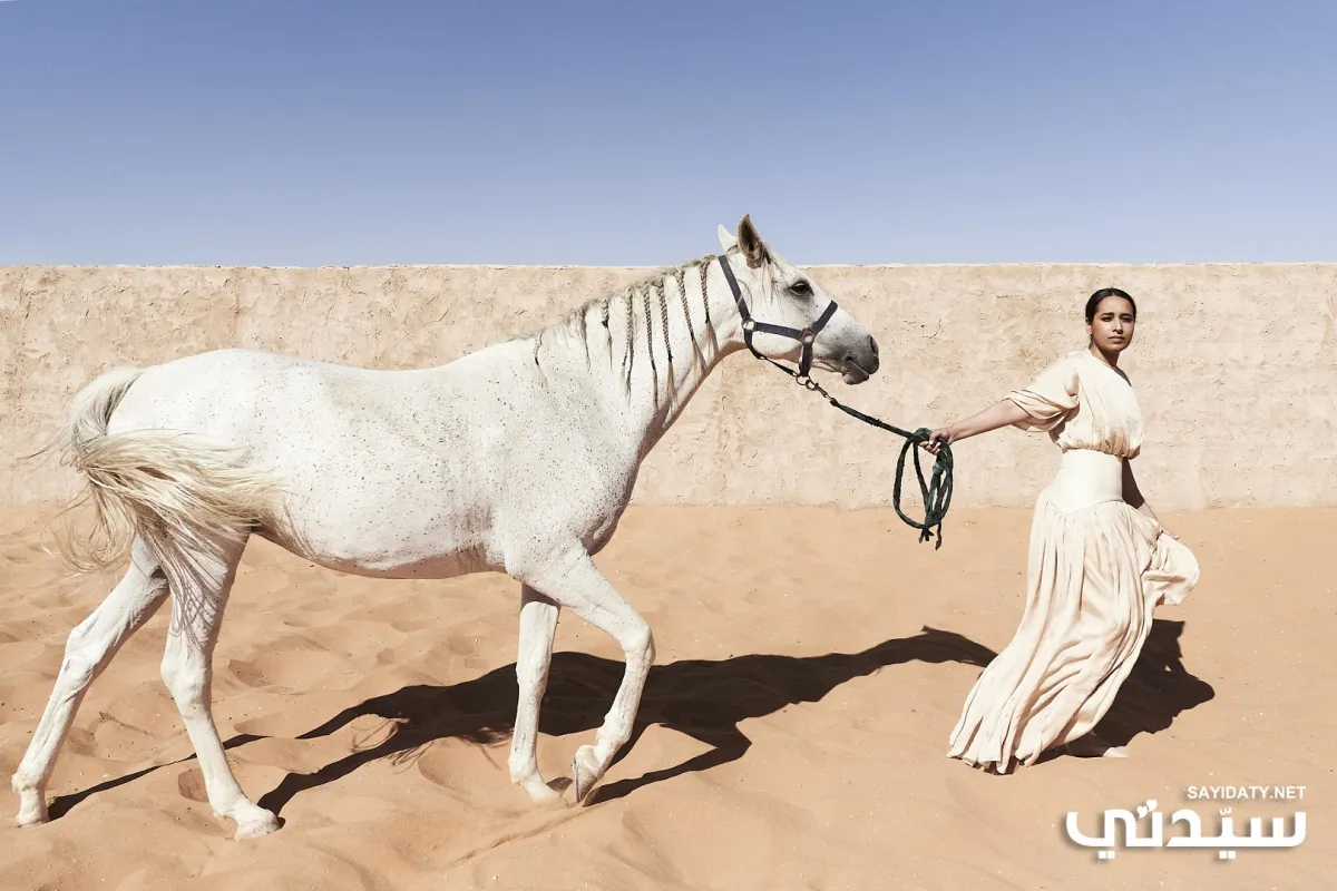 المصممة السعودية شهد الشهيل- تصوير : إسراء سام خاص لسيدتي 