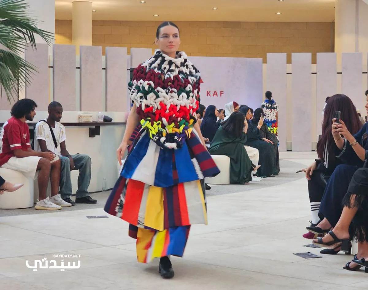 أزياء مستوحاة من مرمى كرة القدم - تصوير عبير بو حمدان خاص لـ "سيدتي"