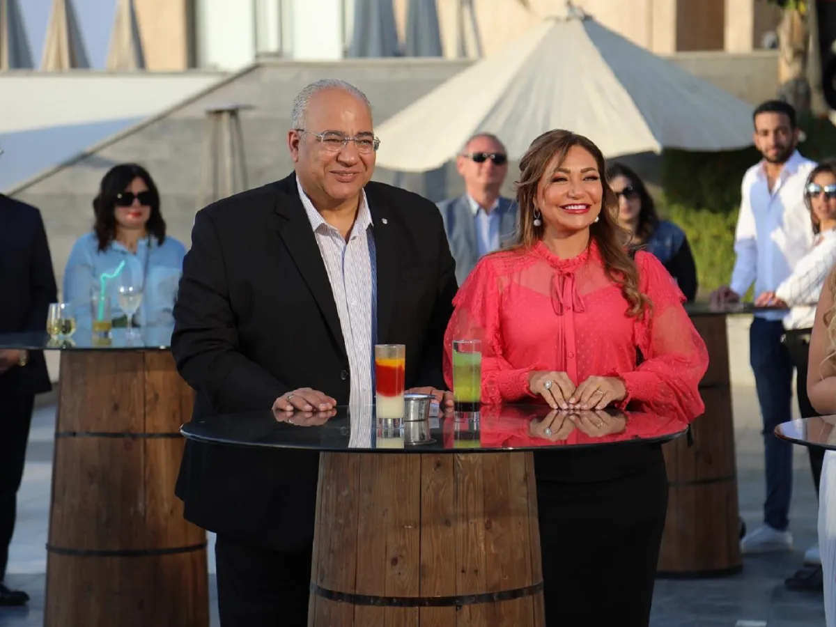 ليلى علوي وبيومي فؤاد - الصورة من صفحة شركة نيوسينشري على انستغرام