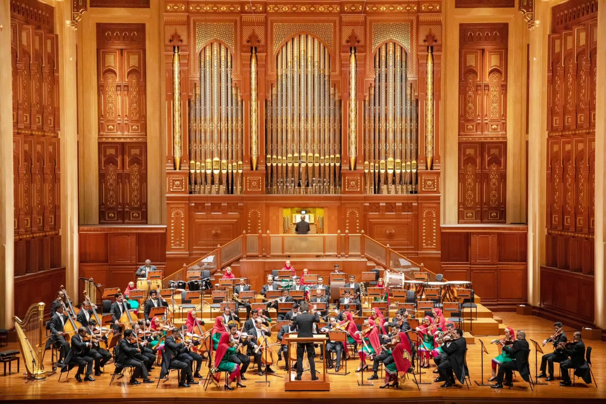 دار الأوبرا السُّلطانية  مسقط - الصورة من الحساب الرسمي على الفيس بوك