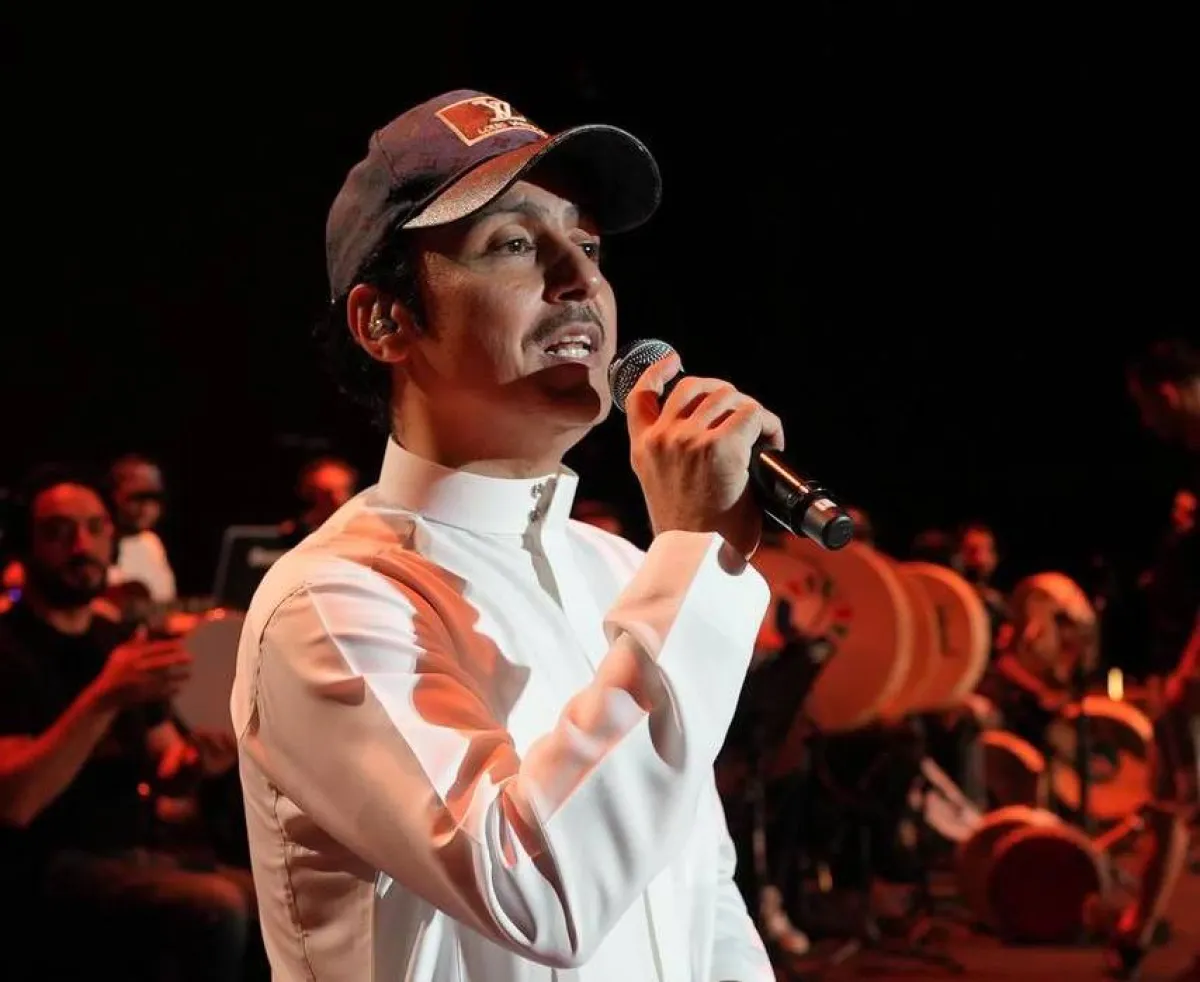 جواد العلي من البروفات - الصورة من المركز الصحفي