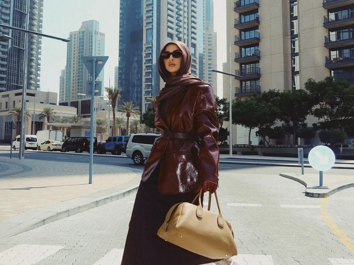 مدونة الموضة سهى طه - الصورة من حسابها على إنستغرام