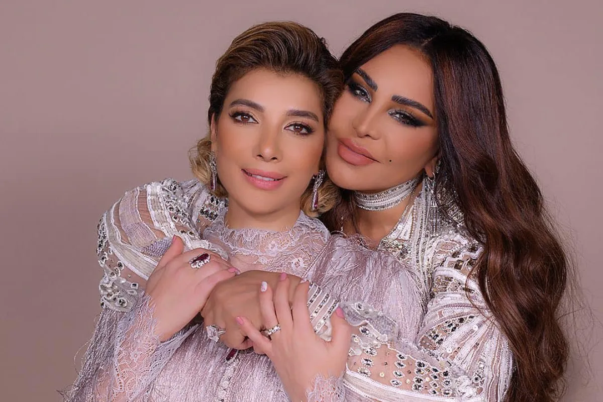 أصالة وأحلام - الصورة من حساب الفنانة أصالة على الفيسبوك