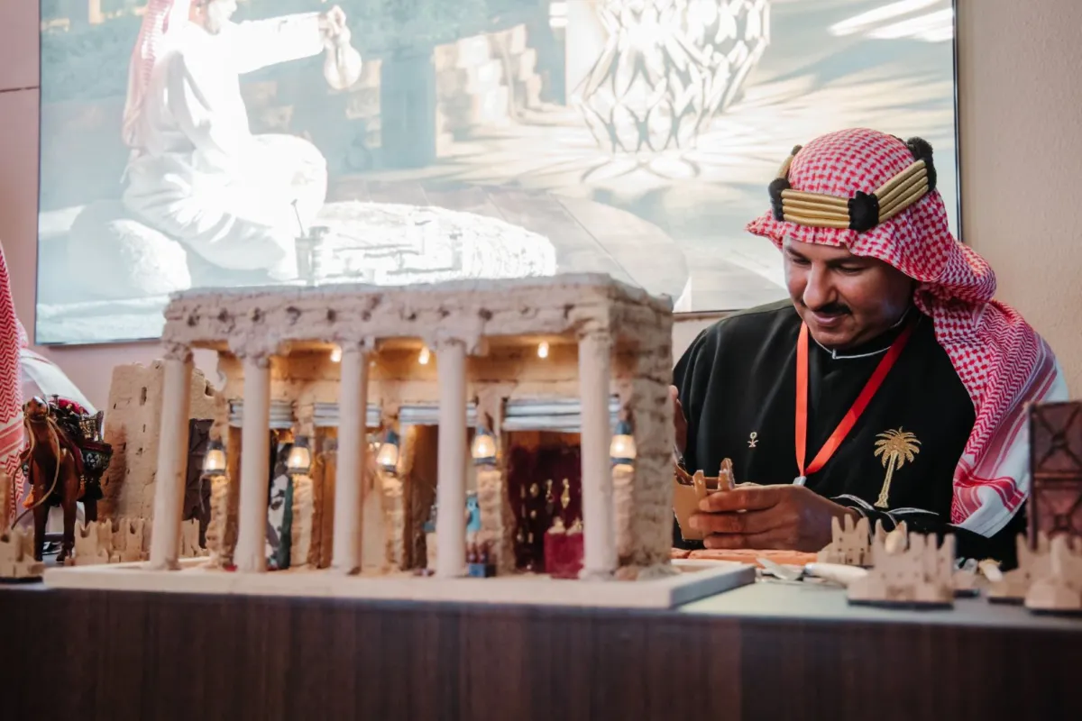 جناح الدرعية في حديقة "تيان تان" يقدم تجارب تفاعلية فريدة للزوار