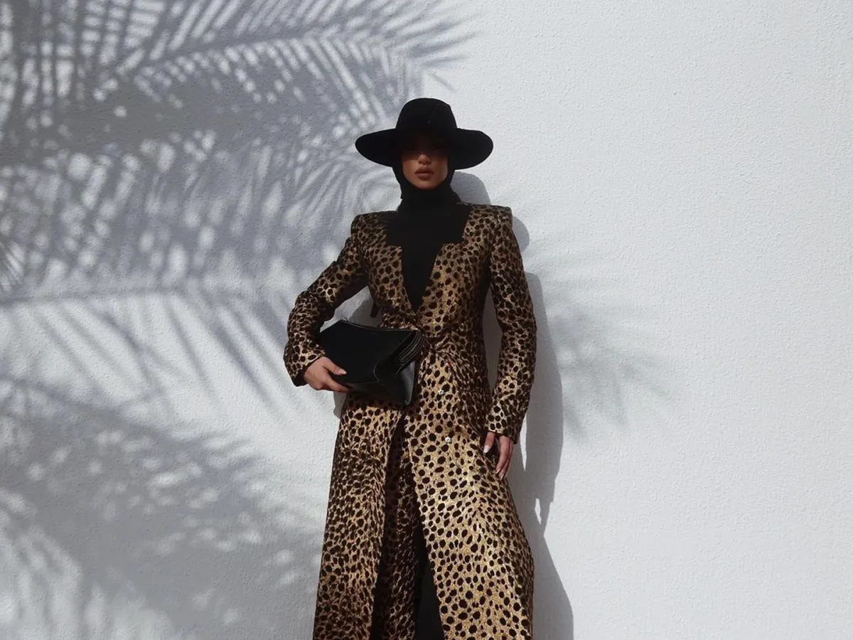 مدونة الموضة سهى طه- الصورة من حسابها على إنستغرام