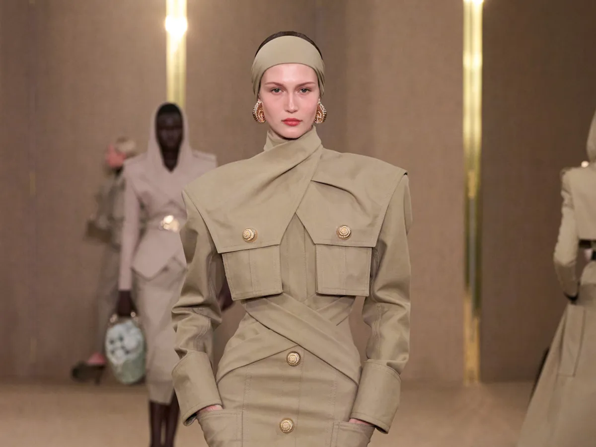 فستان من بالمان Balmain - الصورة من Launchmetrics/Spotlight ©