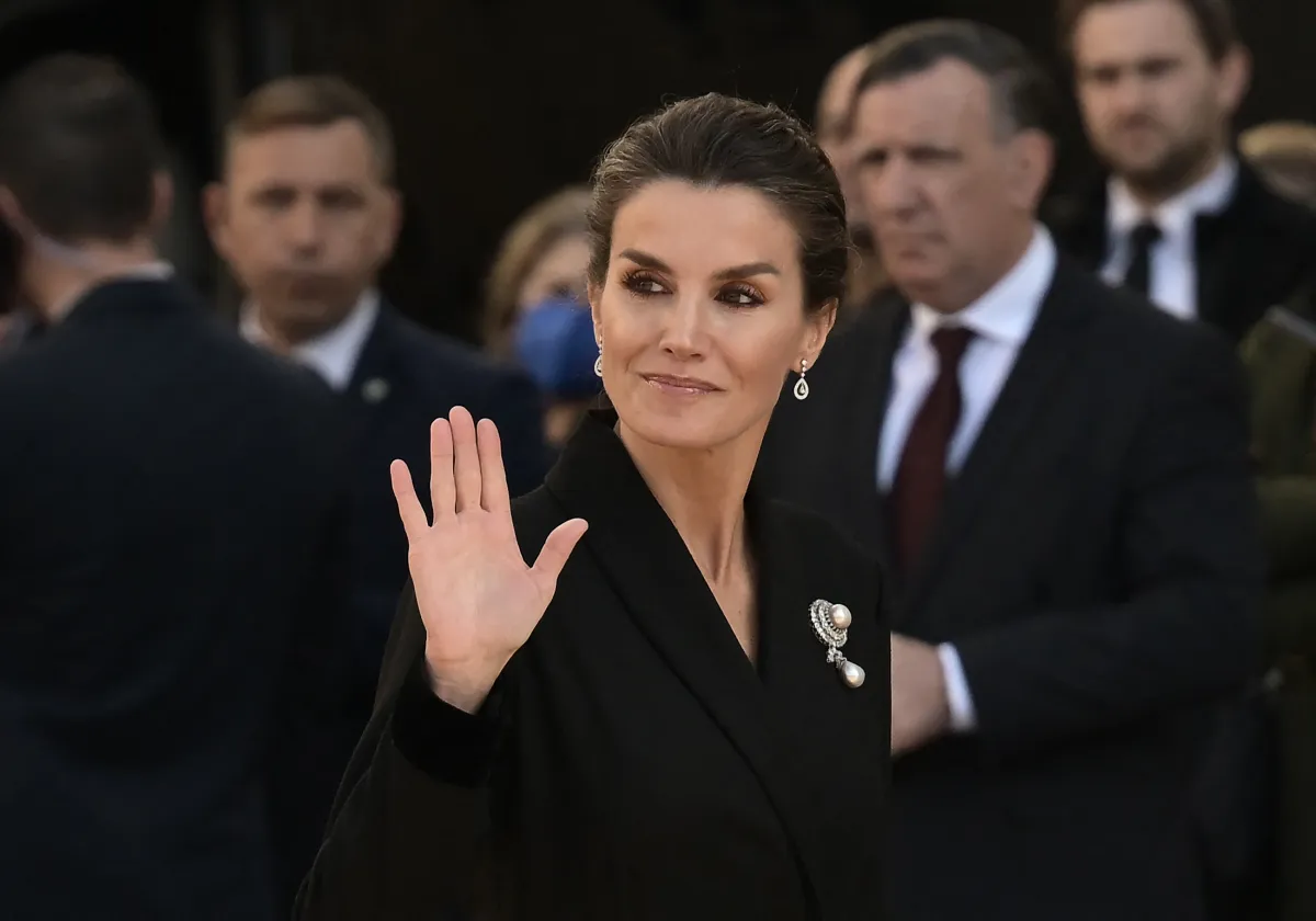 الملكة ليتيزيا Queen Letizia (مصدر الصورة: Aris Messinis / AFP)