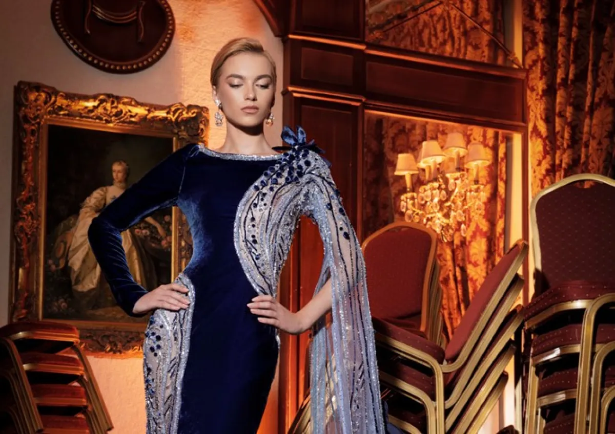 فستان من زياد نكد Ziad Nakad - الصورة من Launchmetrics/Spotlight ©