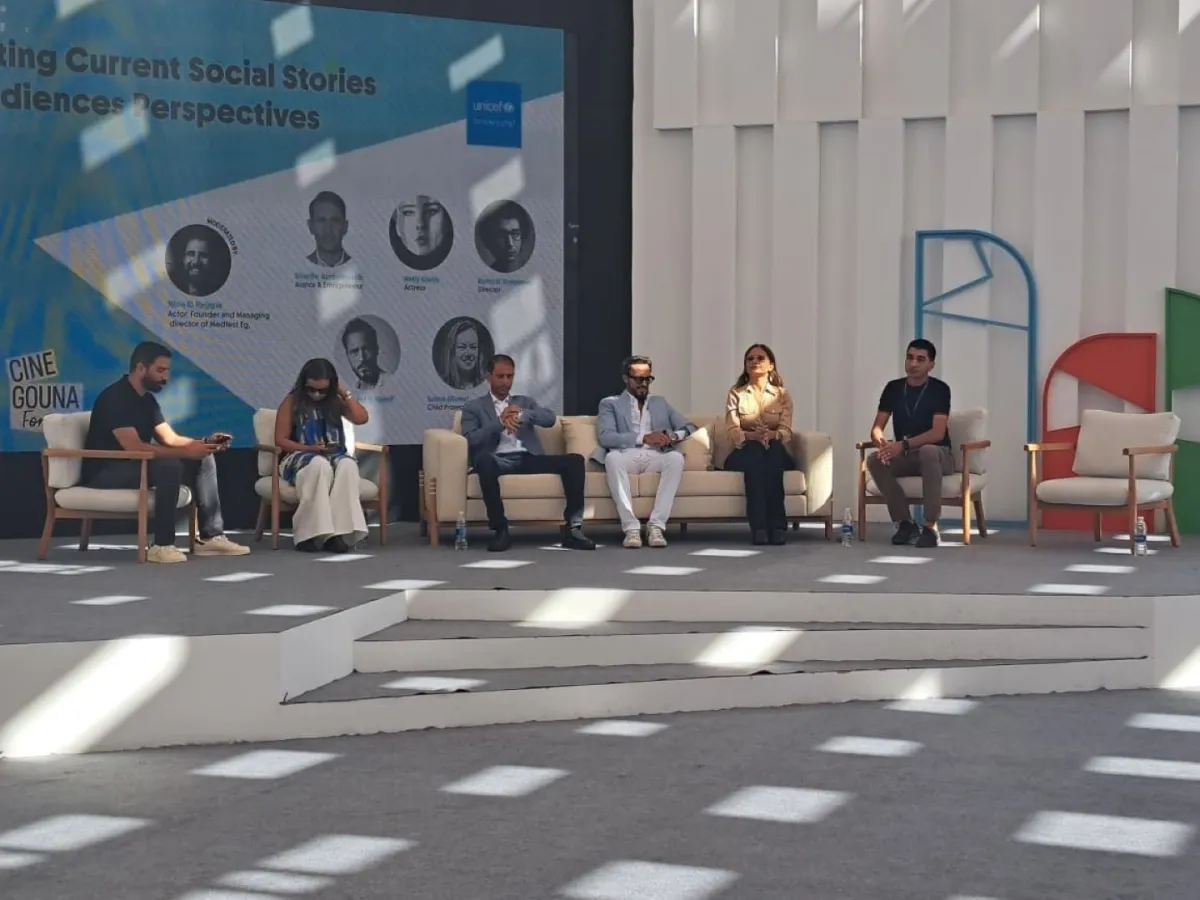 ندوة علاقة الدراما بالمجتمع والجمهور- الصورة خاصة بسيدتي من تصوير سيد أحمد