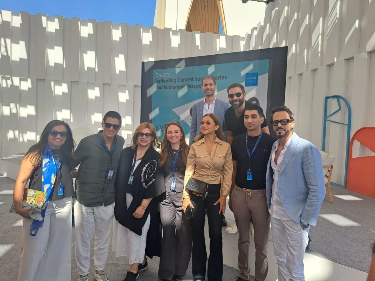 نيللي كريم ويوسف الشريف وآخرون في ندوة علاقة الدراما بالمجتمع والجمهور- الصورة خاصة بسيدتي تصوير سيد أحمد