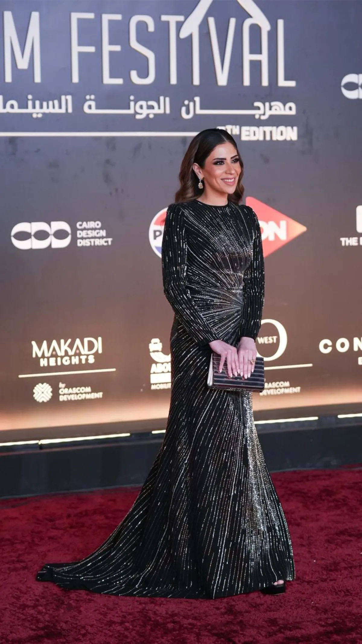 الشيخة أبرار الصباح من فعاليات مهرجان الجونة - الصورة من مكتبها الصحفي