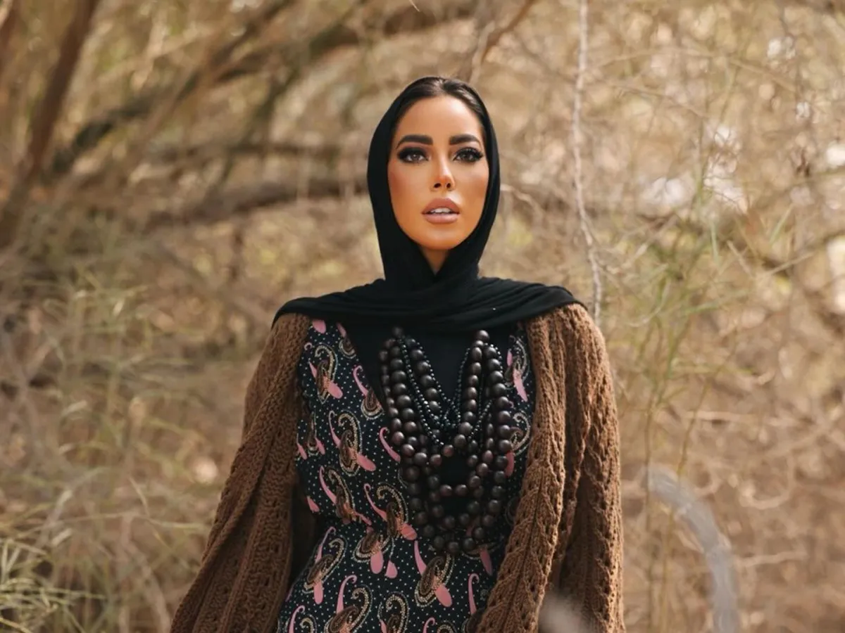 مدونة الموضة أماني فوزي - الصورة من حسابها على إنستغرام