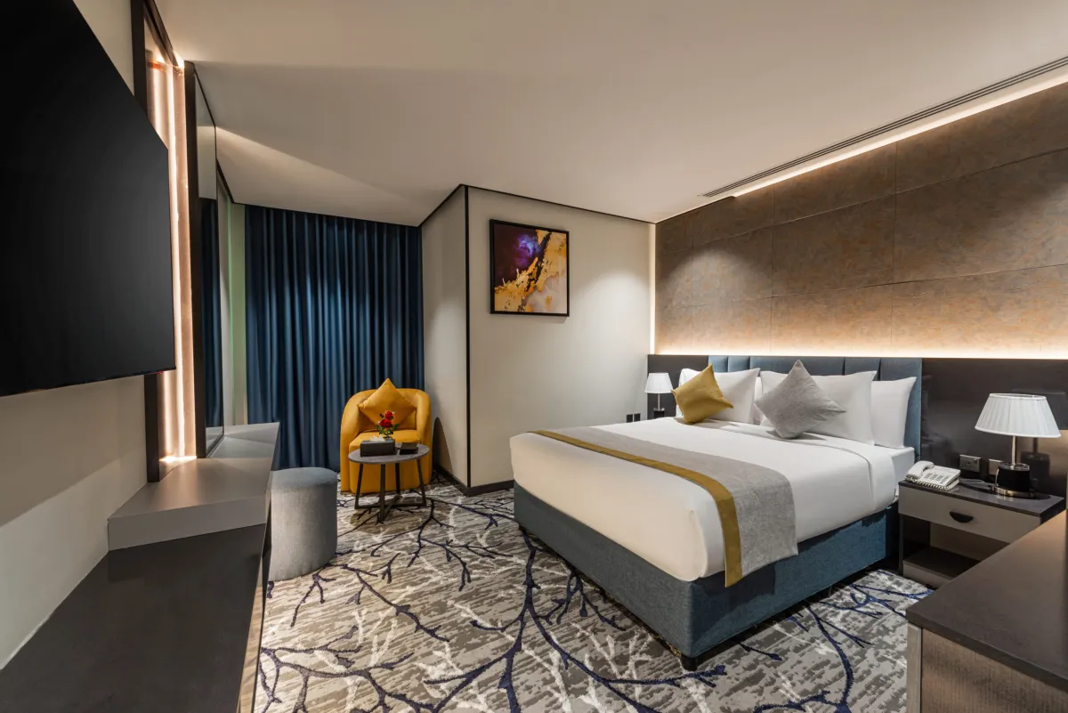 غرفة أنيقة في فندق روس