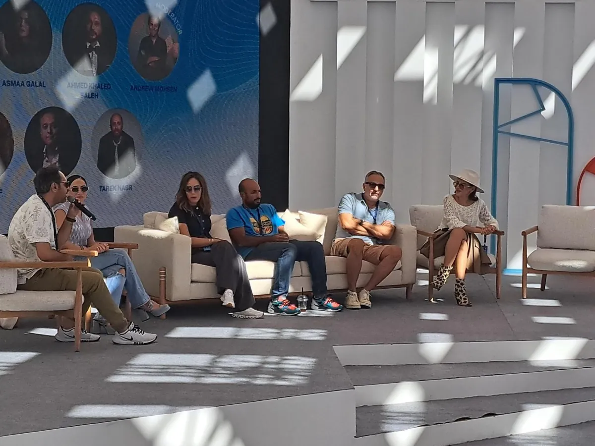 ندوة خاصة لفيلم الفستان الأبيض- تصوير سيد أحمد