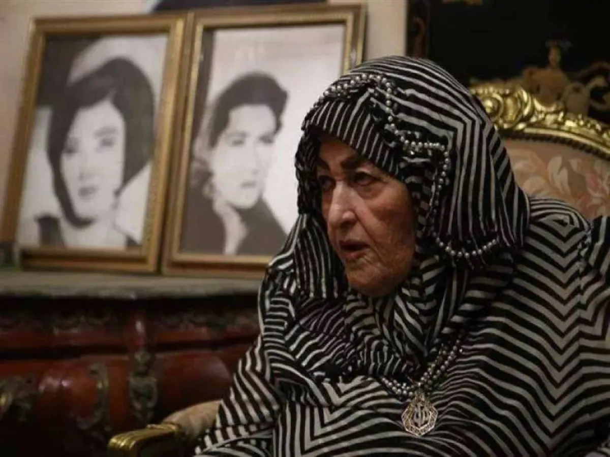 الفنانة شريفة ماهر - الصورة من حساب قناة المحور على يوتيوب